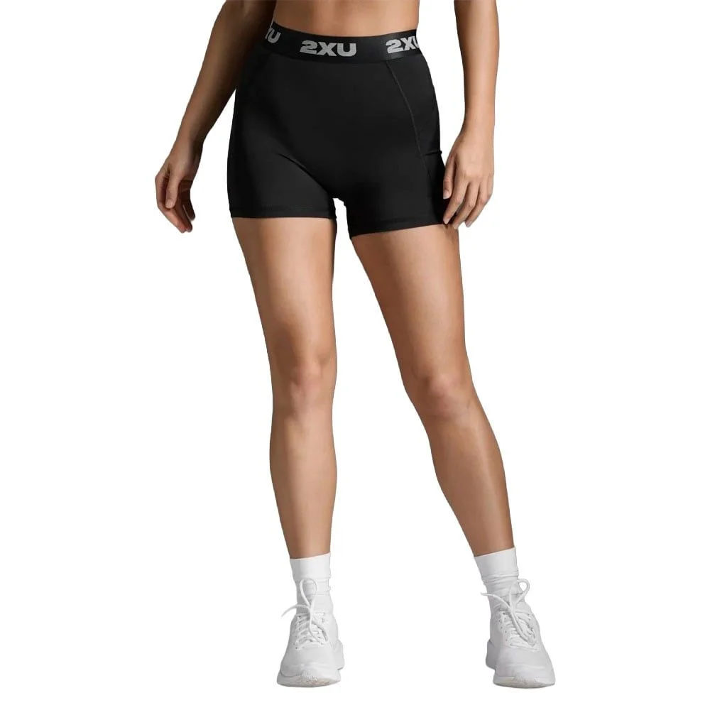 Quần Ngắn Thể Thao Nữ 2XU Everyday Compression 3 Inch - Black